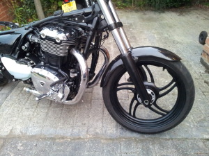 Thunderbird Full Front Fender from Triumph Custom Parts
